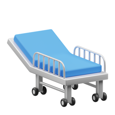 Hospital bed  3D Icon