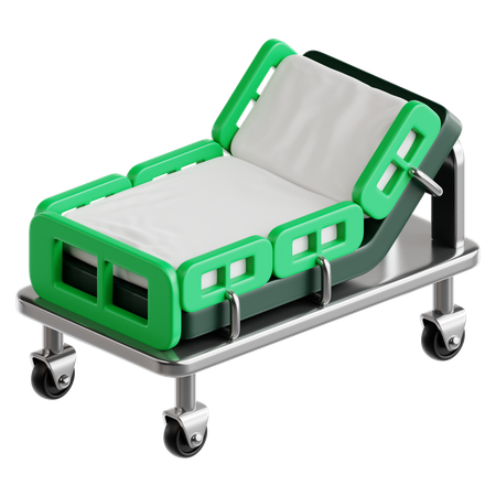 Hospital Bed  3D Icon