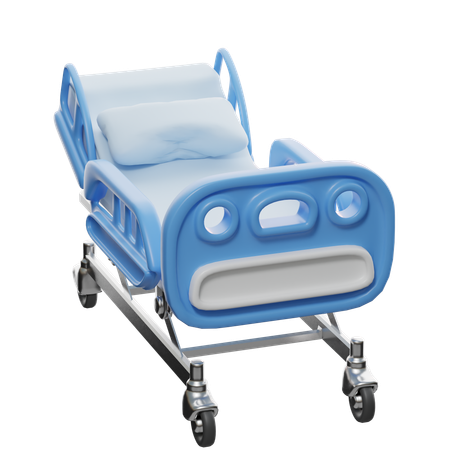 Hospital Bed  3D Icon