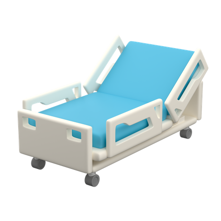 病院用ベッド  3D Icon