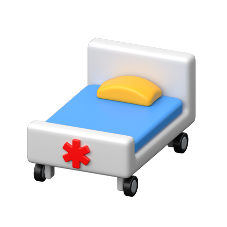 Hospital Bed  3D Icon