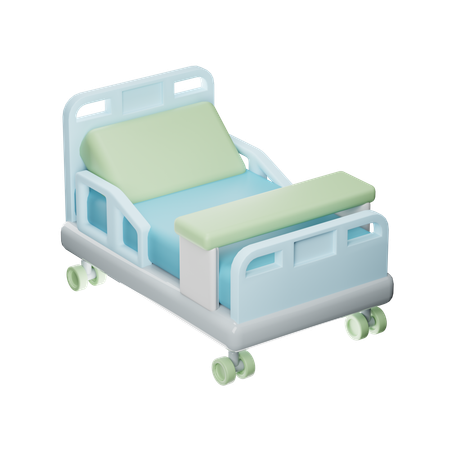 Hospital Bed  3D Icon