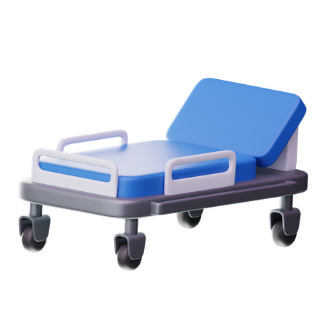 Hospital Bed  3D Icon