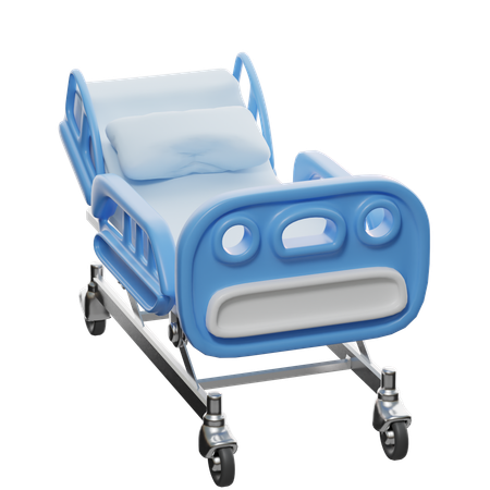 Hospital Bed  3D Icon