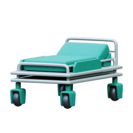 Hospital Bed  3D Icon