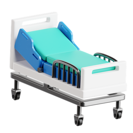 Hospital bed  3D Icon