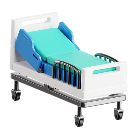 Hospital bed  3D Icon