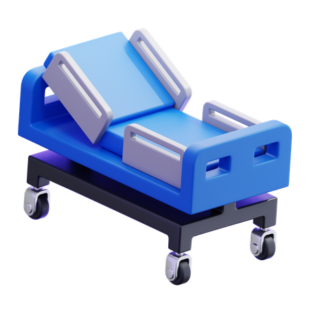 Hospital Bed  3D Icon