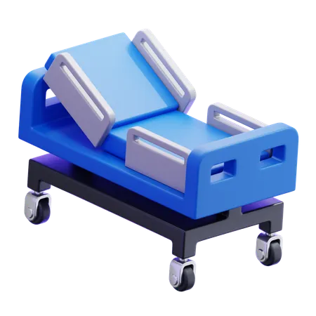 Hospital Bed  3D Icon