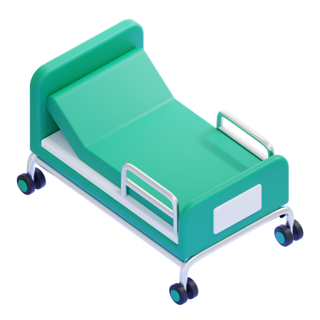 Hospital Bed  3D Icon