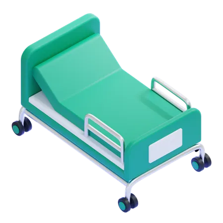 Hospital Bed  3D Icon