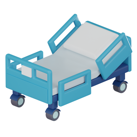 Hospital Bed  3D Icon