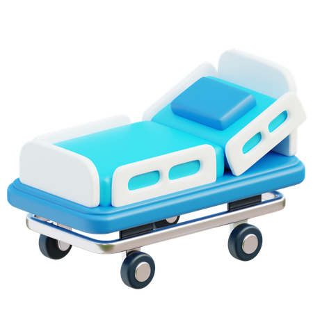 Hospital Bed  3D Icon