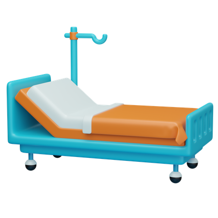 Hospital Bed  3D Icon