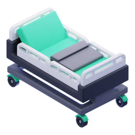 Hospital Bed  3D Icon