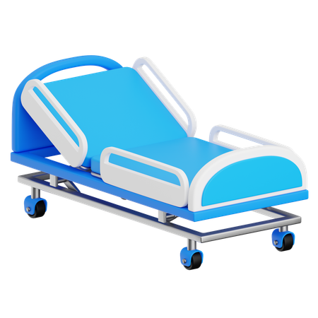 Hospital Bed  3D Icon