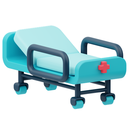 Hospital Bed  3D Icon