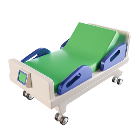 Hospital Bed  3D Icon