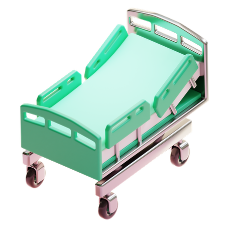 HOSPITAL BED  3D Icon