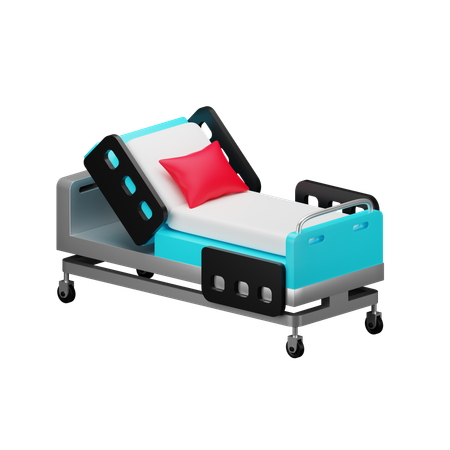 Hospital Bed  3D Icon