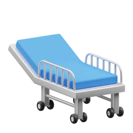 Hospital bed  3D Icon