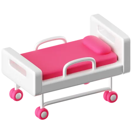 Hospital Bed  3D Icon