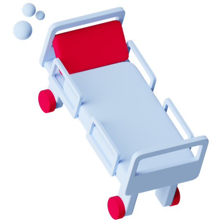 Hospital Bed  3D Icon