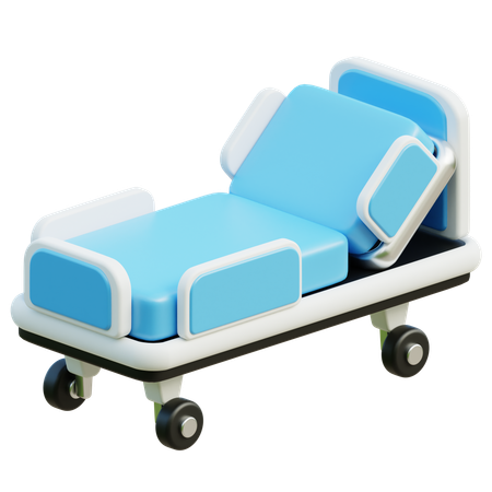 Hospital Bed  3D Icon