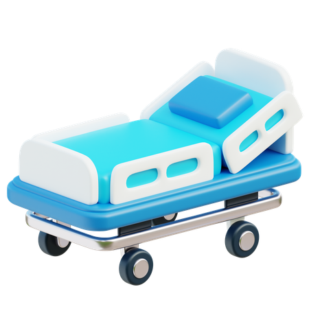 Hospital Bed  3D Icon