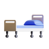 medical bed graphics