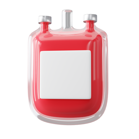 Hospital Blood Bag  3D Icon