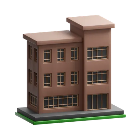 Hospital building  3D Icon