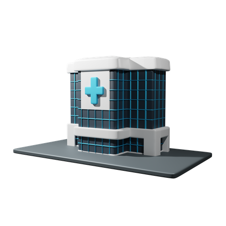 Hospital building  3D Icon