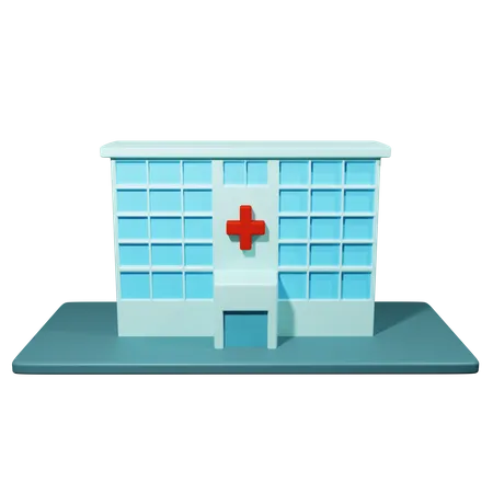 Hospital Building Download This Item Now 3D Icon