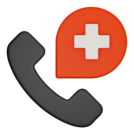 Hospital Call  3D Icon