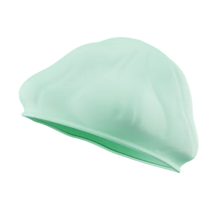 Hospital Disposable Medical Head Cover  3D Icon