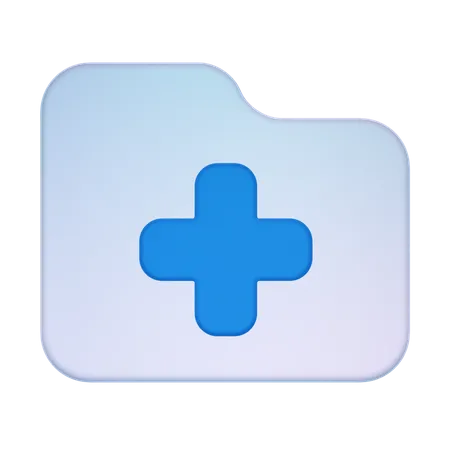 Hospital Folder  3D Icon