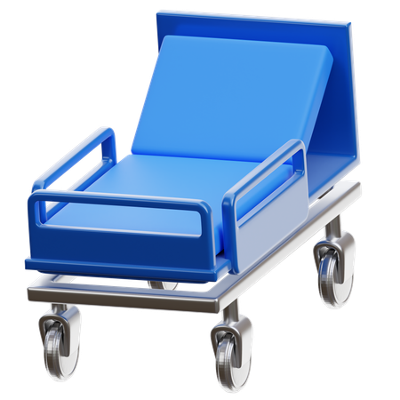 Hospital Gurney D  3D Icon