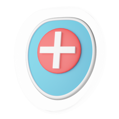 Hospital Logo  3D Icon