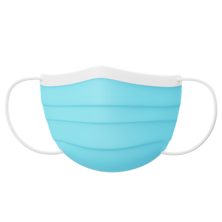 Hospital Mask  3D Icon