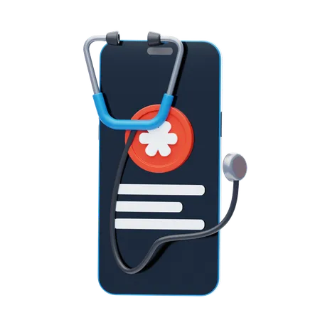 Hospital on-line  3D Icon