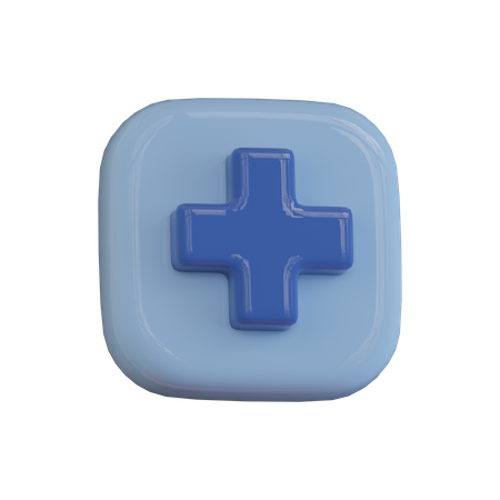 병원 표시  3D Icon