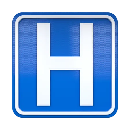 Hospital Sign  3D Icon