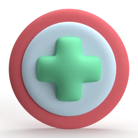 Hospital Sign  3D Icon