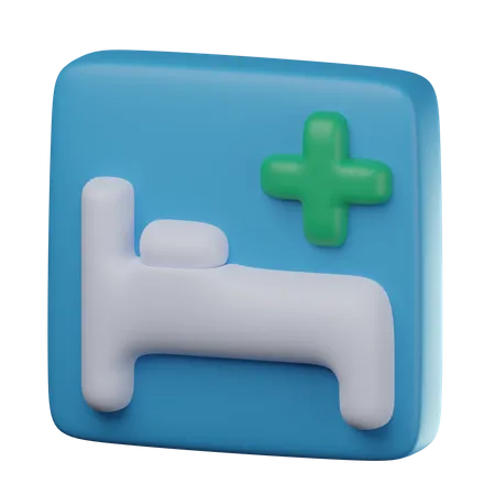 Hospital Sign  3D Icon