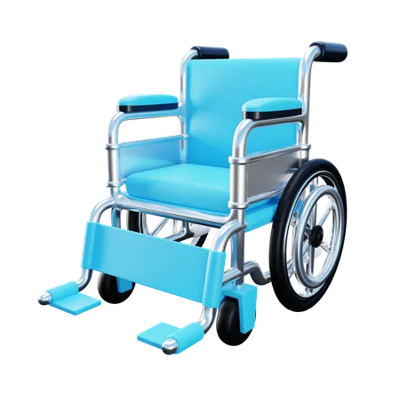 Hospital Wheelchair  3D Icon