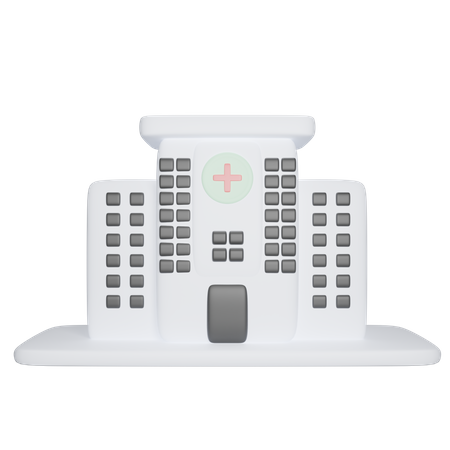 Hospitales  3D Icon