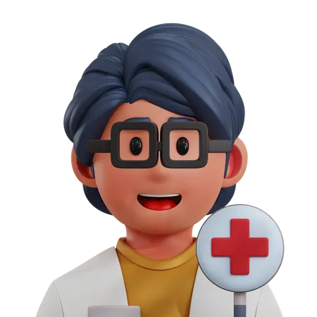 Hospitalista  3D Icon