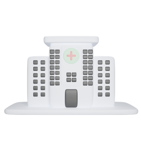 Hospitals  3D Icon