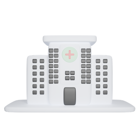 Hospitals  3D Icon